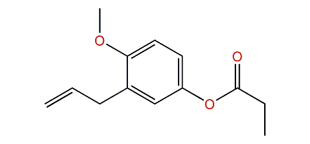 3-Allyl-4-methoxyphenyl propionate